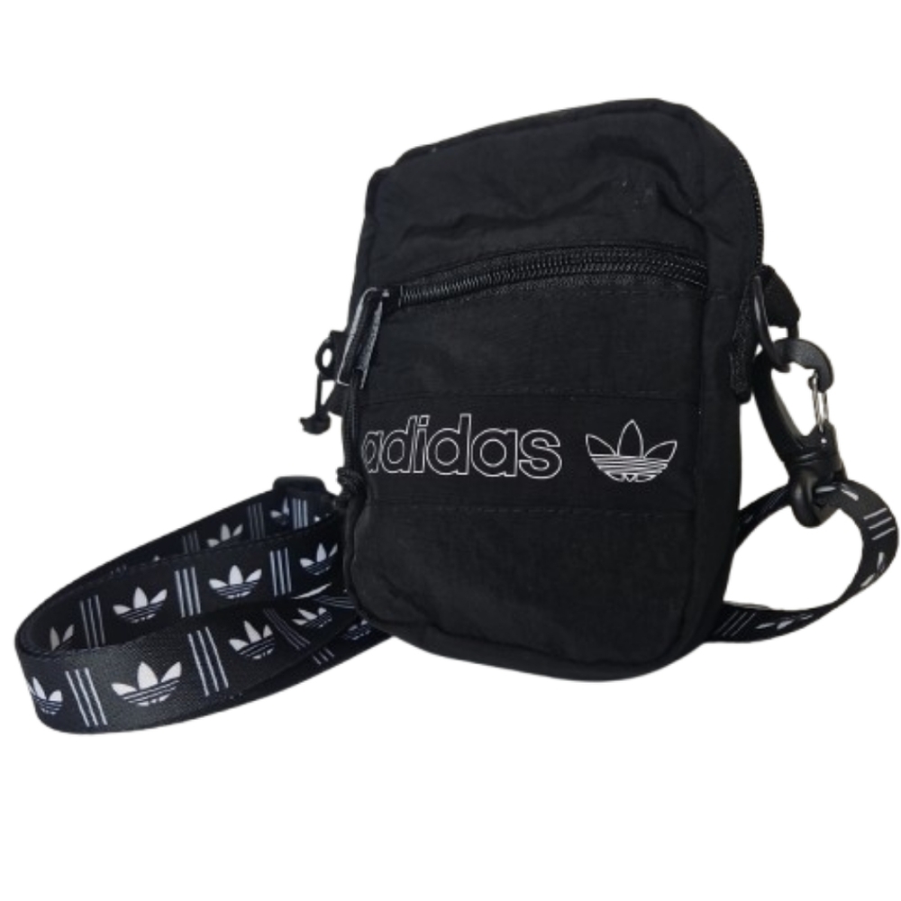 Adidas Originals Unisex Festival Crossbody Bag BlackWhite FestivalCore Must Have
